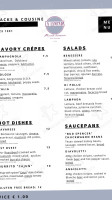 La Lampada menu