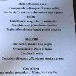 Hostaria Del Borgo Speisekarte