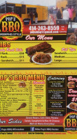 Pop's Bbq Memphis Style food