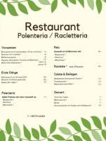 “da Amedeo” Vegetarian Bio Co2 Neutral menu