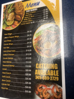 Chef Creole Seafood Takeout menu