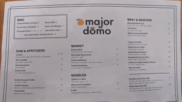 Majordomo food