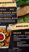 Pistoleros menu