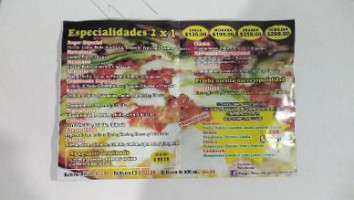 Roger Pizza menu