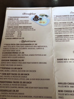 Ranchero Kitchen menu