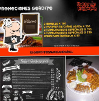 El Gordito Snack Grill food