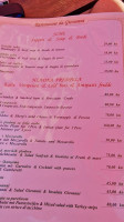 Pizzeria Da Giovanni Premantura menu