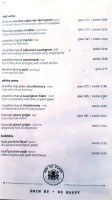 La Playa menu