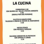 Al Sole Bistrot Carta