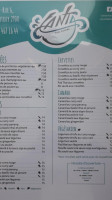 Lanta Thai Cuisine menu