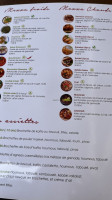 La Fourchette Libanaise menu