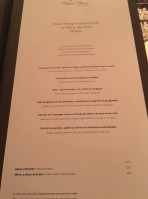 Cheval Blanc by Peter Knogl menu