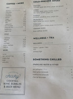 Bluestone Lane Venice Beach Café menu