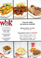 WOK Cuisine Asiatique food