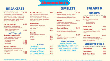 Ambest Shoemaker's Travel Service Center food