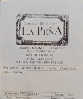 La Pena food