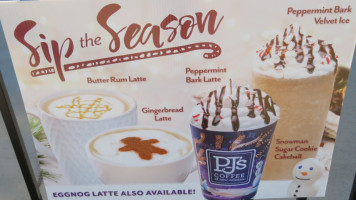 Pj's Coffee food