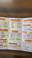 Taqueria Encino menu