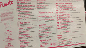 Puesto menu