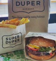 Super Duper Burgers food