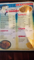 Mariscos El Tiburon Inc menu