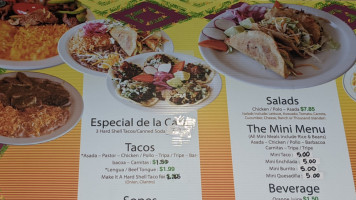 Esteban's Family Tacos food