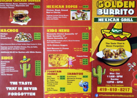 The Golden Burrito food