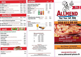 Allmend Pizza Kebab food