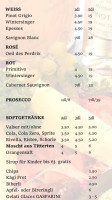 Heidi-stübli menu