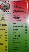 Papa Tacho's (midland) menu