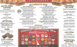 Firehouse Subs Van Drive menu