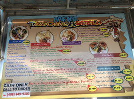 Tacos El Abuelo menu