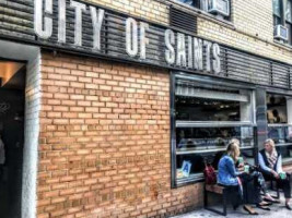 City Of Saints Coffee Roasters outside