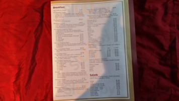 Tastee Donuts menu