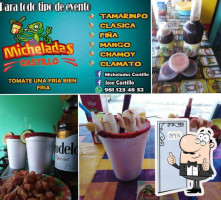 Micheladas Castillo food