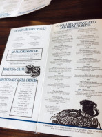 Log Cabin Pancake House menu