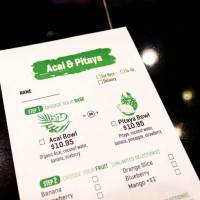 Shaka Healthy Eatery Victor menu