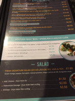 575 Bistro menu