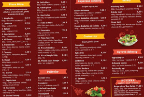 Pizzeria Don Carlos menu