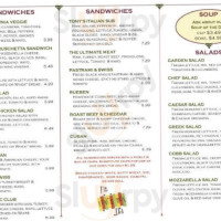 Lunch Box Deli menu