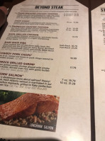 Longhorn Steakhouse menu