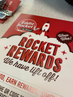 Eddie Rocket's menu