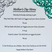 Mr. Rosewood Family menu