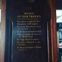 Just A Tavern menu