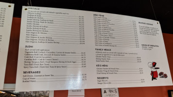 Tokyo Express menu