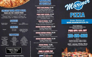 Mariner Pizza food