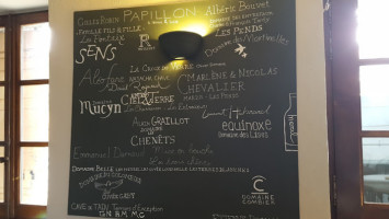 Le Bistrot des Vins menu