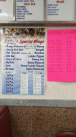 Eddie Leonard's Carry Out menu