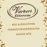 Varkert Etterem Papa menu