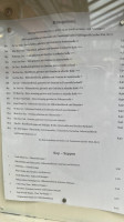 Restaurant Ho menu